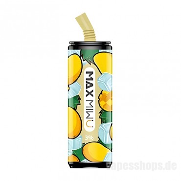 Max Miwu Coke Tin Einweg-e-zigaretten   Mango Eis 3600 Hauch 12ml