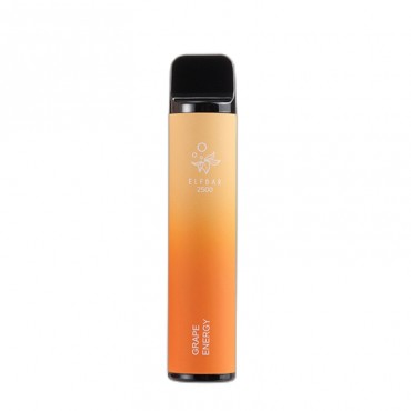 ELF BAR 2500 Disposable Grape Energy 2500 Züge 8 ml