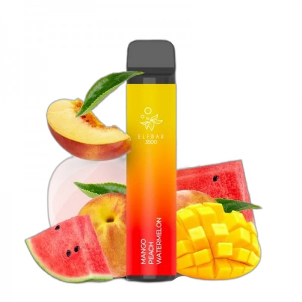 ELF BAR 3500 Disposable Mango Peach Watermelon 3500 Züge