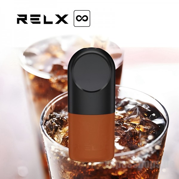 Relx Infinity Ersatz Pod Cartridges   Dunkles Funkeln 650 Hauch 3%