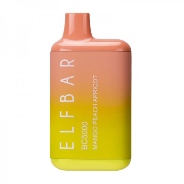ELF BAR BC5000 Disposable Mango Peach Apricot 5000 Züge 13 ml