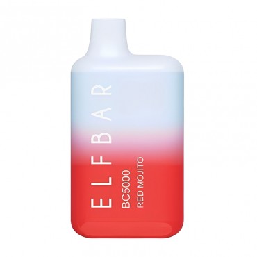 ELF BAR Einweg Vape BC 5000 Puffs _ Roter Mojito