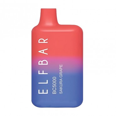 ELF BAR Einweg Vape BC 5000 Puffs _ Sakura Traube
