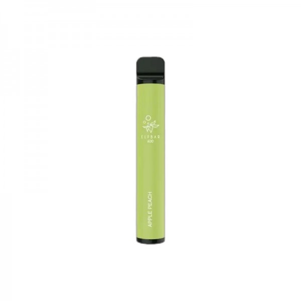 ELF BAR 600 Disposable 600 Züge Apple Peach 550 mAh