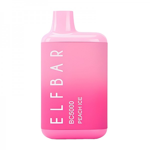 ELF BAR Einweg Vape BC 5000 Puffs _ Pfirsich Eis