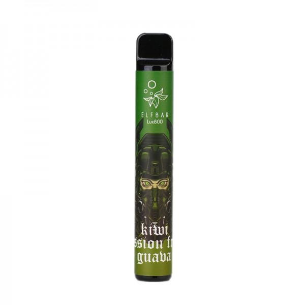 ELF BAR Lux 800 Disposable Kiwi Passion Fruit Guava 800 Züge 550 mAh
