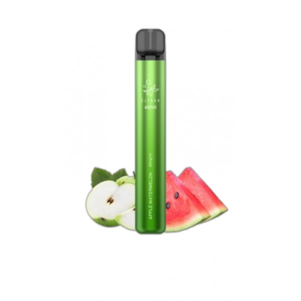 ELF BAR 600V2 Disposable Apple Watermelon 600 Züge 550 mAh