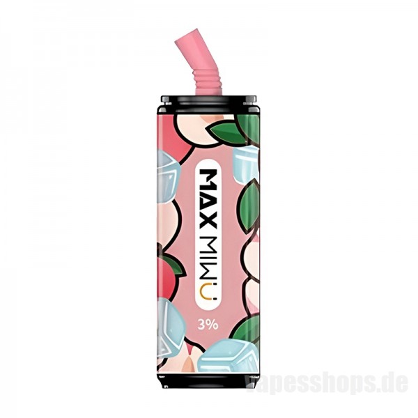 Max Miwu Coke Tin Einweg-e-zigaretten 3600 Hauch   Pfirsich Eis Am Stiel 600 Mah