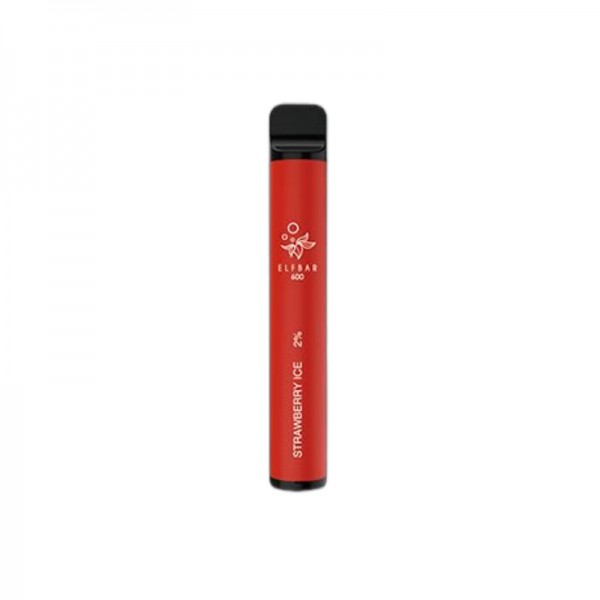 ELF BAR 600 Disposable 600 Züge Strawberry Ice 550 mAh