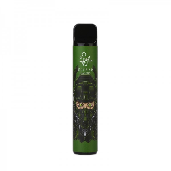 ELF BAR Lux 1500 Disposable Kiwi Passion Fruit Guava 1500 Züge 850 mAh