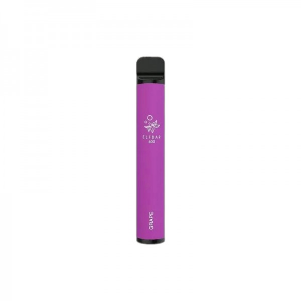 ELF BAR 600 Disposable 600 Züge Grape 2 ml
