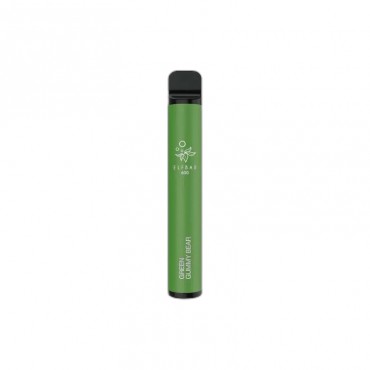 ELF BAR 600 Disposable 600 Züge Green Gummy Bear 550 mAh