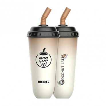 WDG Mini Cup Einweg Vape 5000 Puffs _ Coconut Latte