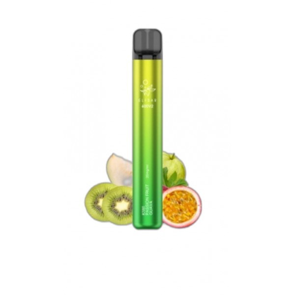 ELF BAR 600V2 Disposable 600 Züge Kiwi Passion Fruit Guava 2 ml