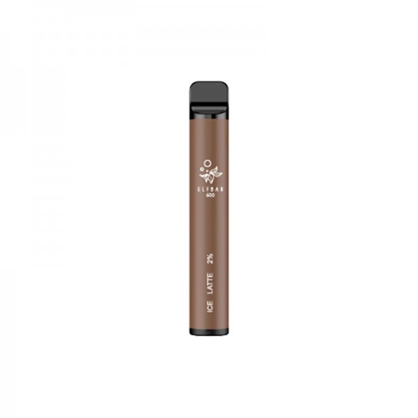 ELF BAR 600 Disposable Ice Latte 600 Züge 550 mAh