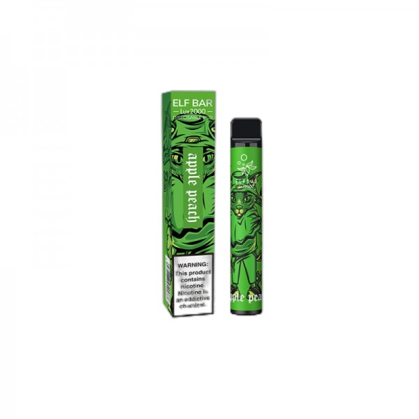 ELF BAR Lux 2000 Disposable 2000 Züge Apple Peach 6,5 ml
