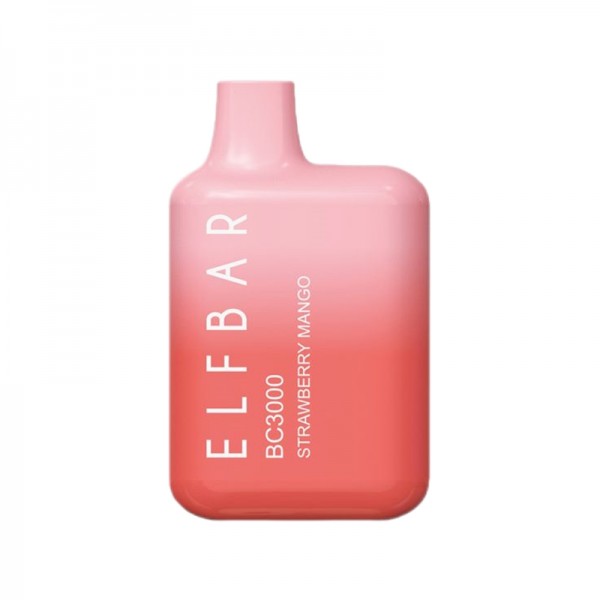 ELF BAR BC3000 Disposable 3000 Züge Strawberry Mango 650 mAh