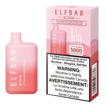 ELF BAR BC5000 Disposable 5000 Züge Strawberry Dream