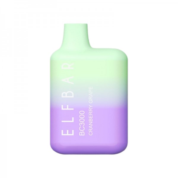 ELF BAR BC3000 Disposable Cranberry Grape 3000 Züge