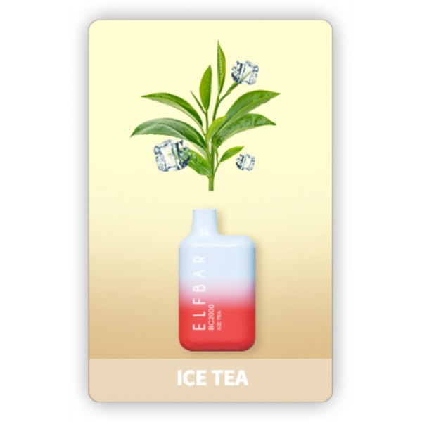 ELF BAR BC2000 Disposable 2000 Züge Ice Tea 5 ml