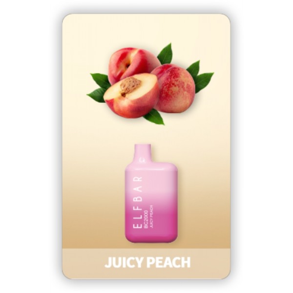ELF BAR BC2000 Disposable 2000 Züge Juicy Peach 850 mAh