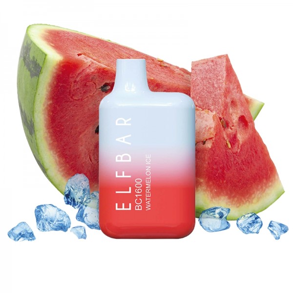 ELF BAR BC1600 Disposable 1600 Züge Watermelon Ice 850 mAh