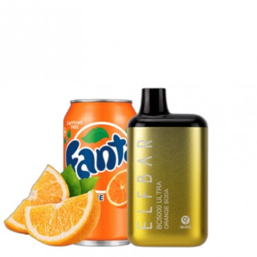 ELF BAR BC5000 Ultra Disposable 5000 Züge Orange Soda 650 mAh