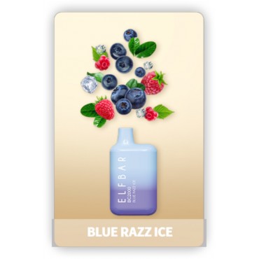 ELF BAR BC2000 Disposable 2000 Züge Blue Razz Ice