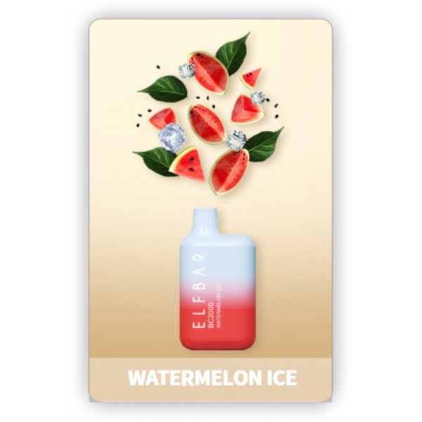 ELF BAR BC2000 Disposable 2000 Züge Watermelon Ice