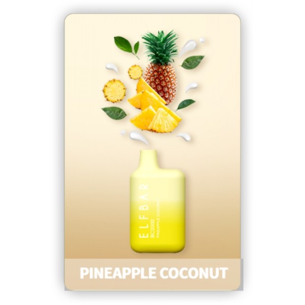 ELF BAR BC2000 Disposable 2000 Züge Pineapple Coconut