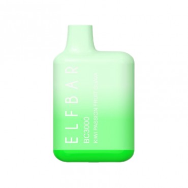 ELF BAR BC3000 Disposable Kiwi Passion Fruit Guava 3000 Züge 10 ml