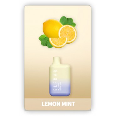 ELF BAR BC2000 Disposable 2000 Züge Lemon Mint 5 ml